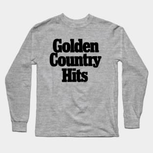 Golden Country Hits Long Sleeve T-Shirt